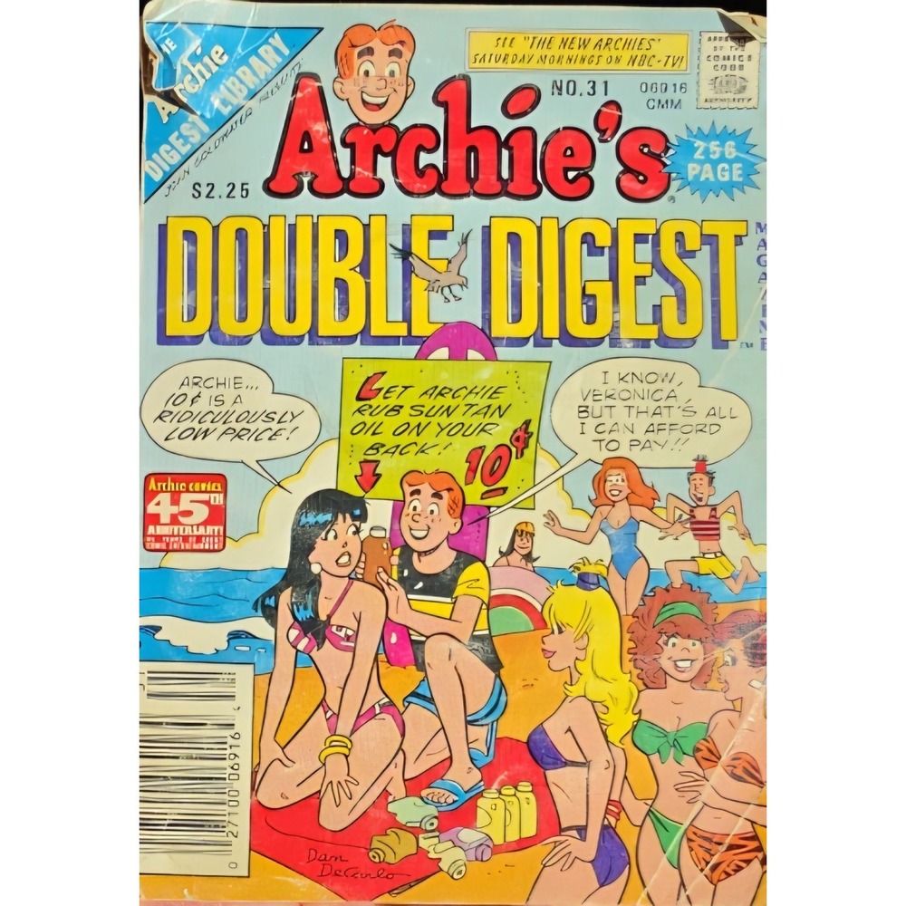 Archie's Double Digest #31 Comic Book - See Photo